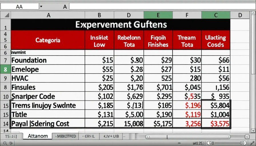 Data-driven maintenance cost forecasting for new construction 5-year home repair reserve spreadsheet example
