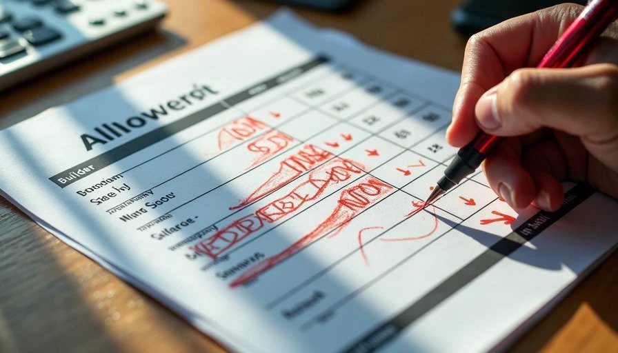That Builder Allowance Sheet Is a Work of Fiction. Here's How to Read It