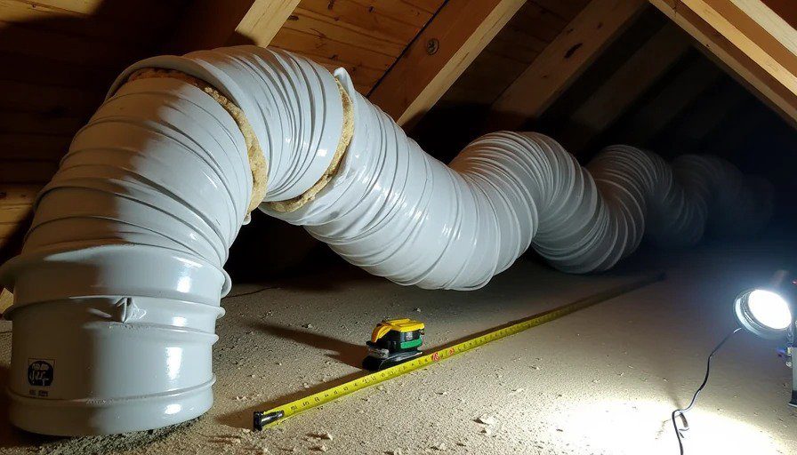 Common HVAC duct installation defects that pass code Poorly installed compressed flex duct in new construction attic