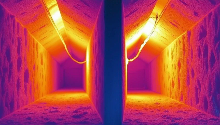 Heat loss differences between insulation types in new construction Thermal scan comparison of batt vs spray foam insulation performance