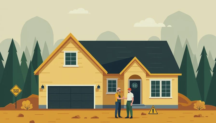 Visual context for new construction hidden problems