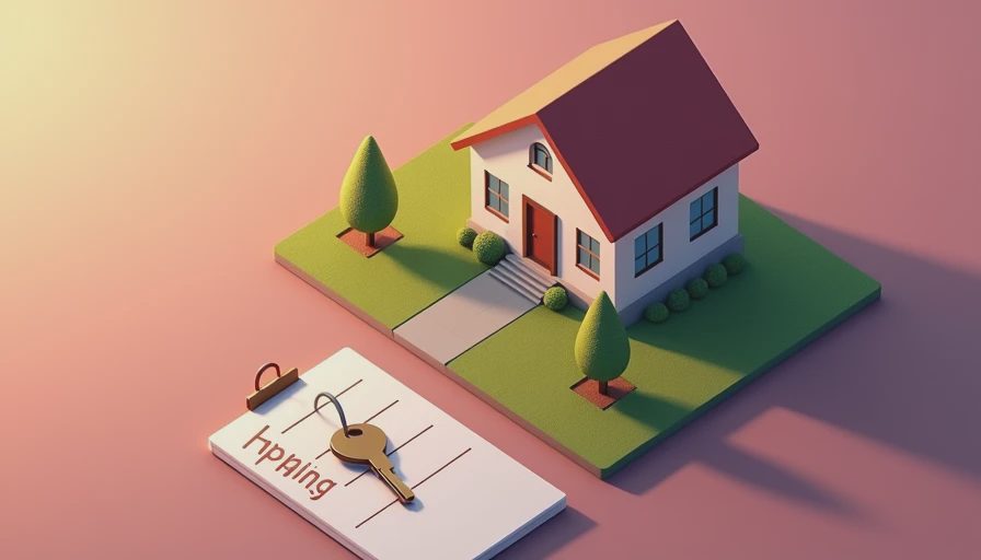 Illustration for new home illusion of perfection