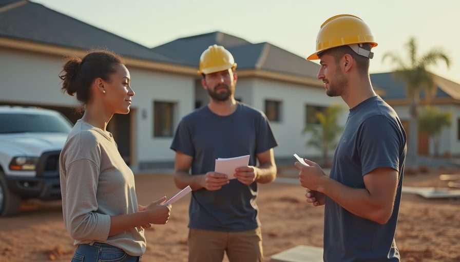 Visual context for builder says new home doesn't need inspection