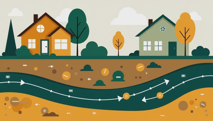 Illustration for improper grading drainage issues