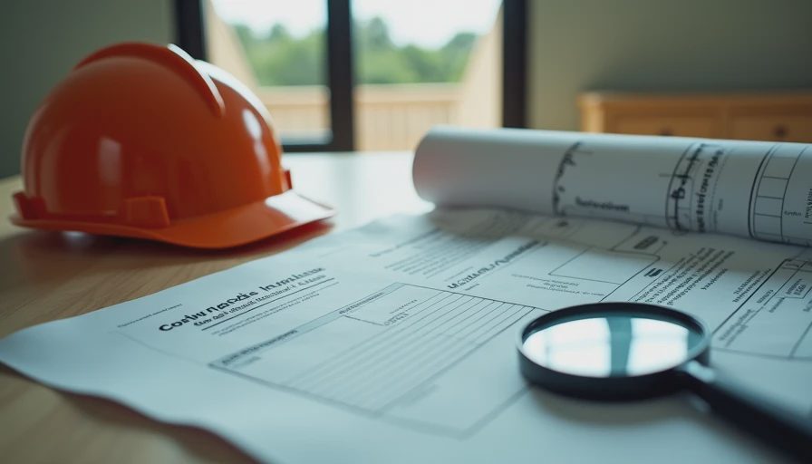 Visual context for how to hire inspector for new build