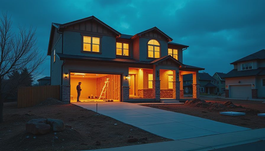 Visual context for new construction material defects