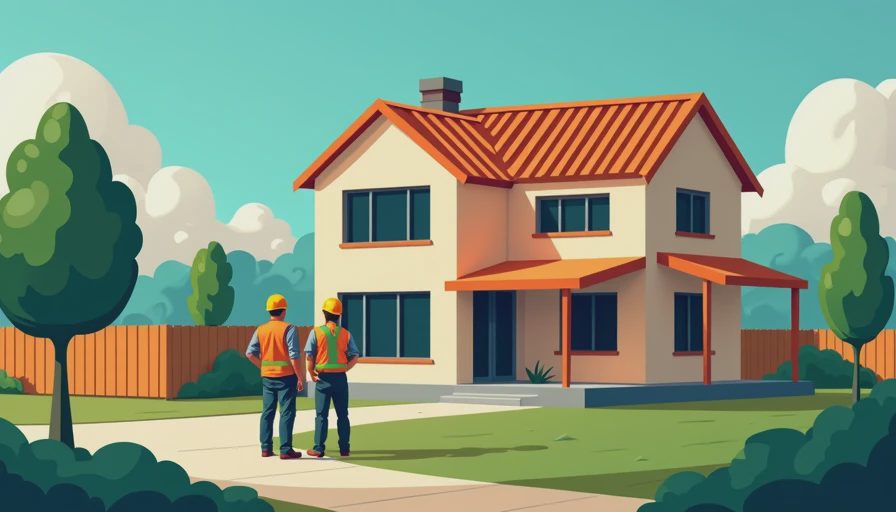 Visual context for new home structural integrity inspection