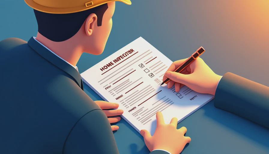 Illustration for new construction inspection checklist