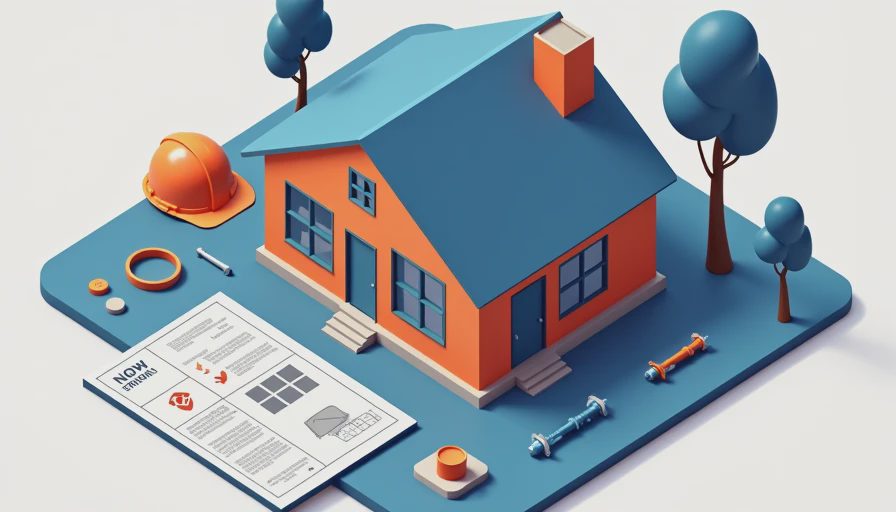 Visual context for new construction inspection checklist